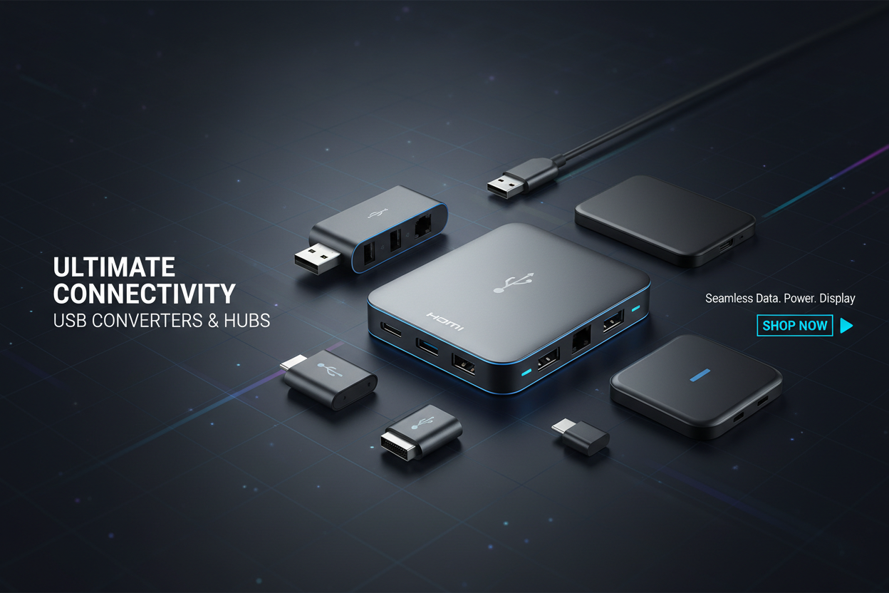 USB Converters & Hubs