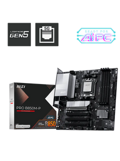 MSI PRO B850M-P M-ATX DDR5 Motherboard - AM5-5