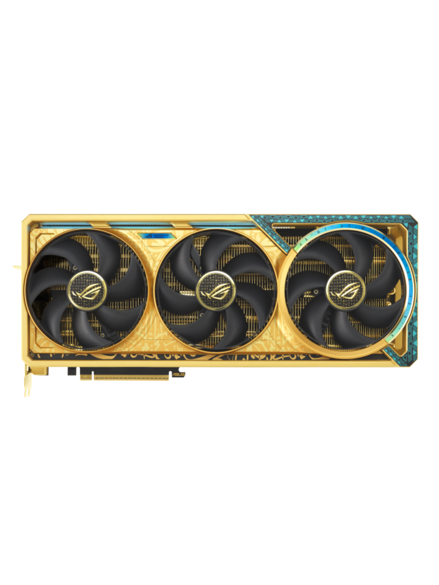 Asus ROG Astral RTX 5090 DHAHAB Edition  32GB GDDR7 OC -  Real 6.5g Gold Plated-3