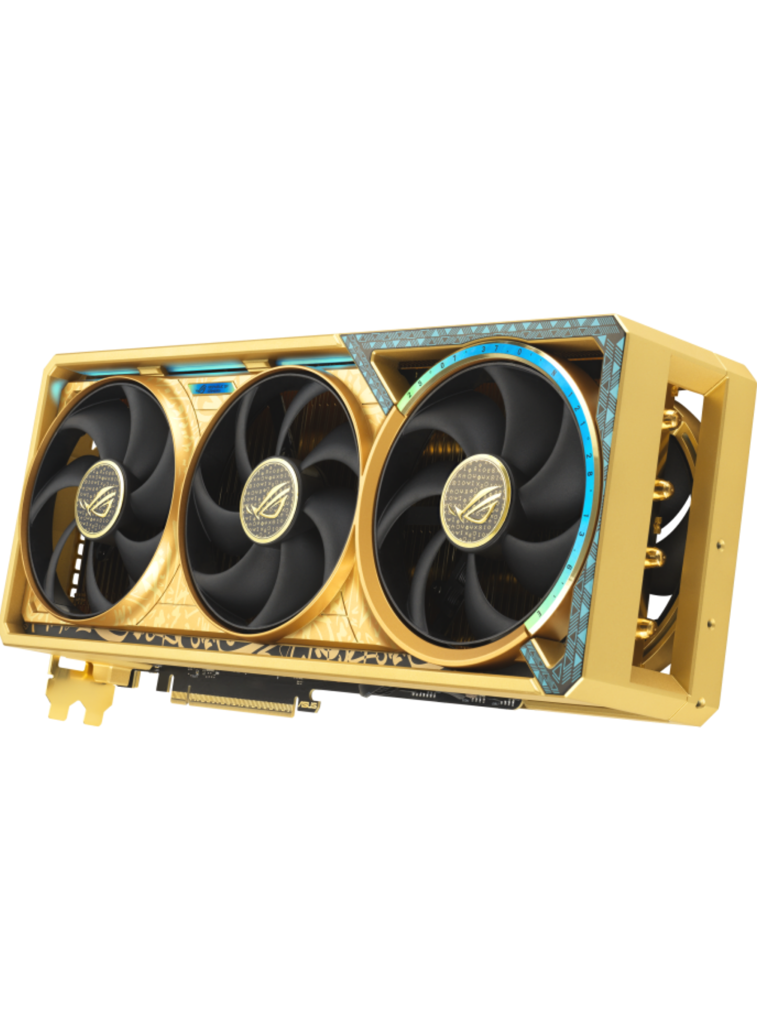 Asus ROG Astral RTX 5090 DHAHAB Edition  32GB GDDR7 OC -  Real 6.5g Gold Plated-1