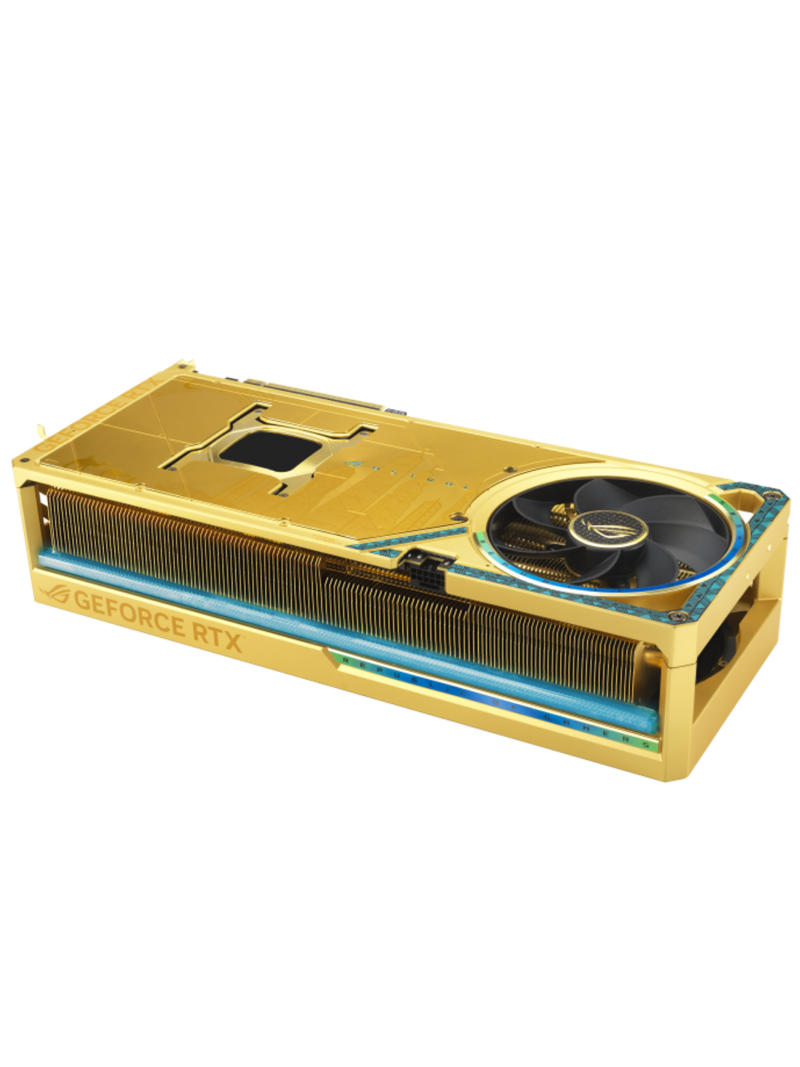 Asus ROG Astral RTX 5090 DHAHAB Edition  32GB GDDR7 OC -  Real 6.5g Gold Plated-11