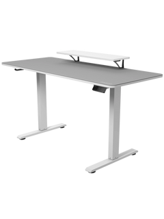 Cougar E-Start Electric White Gaming Desk 1400 x 600 x 15 mm-1