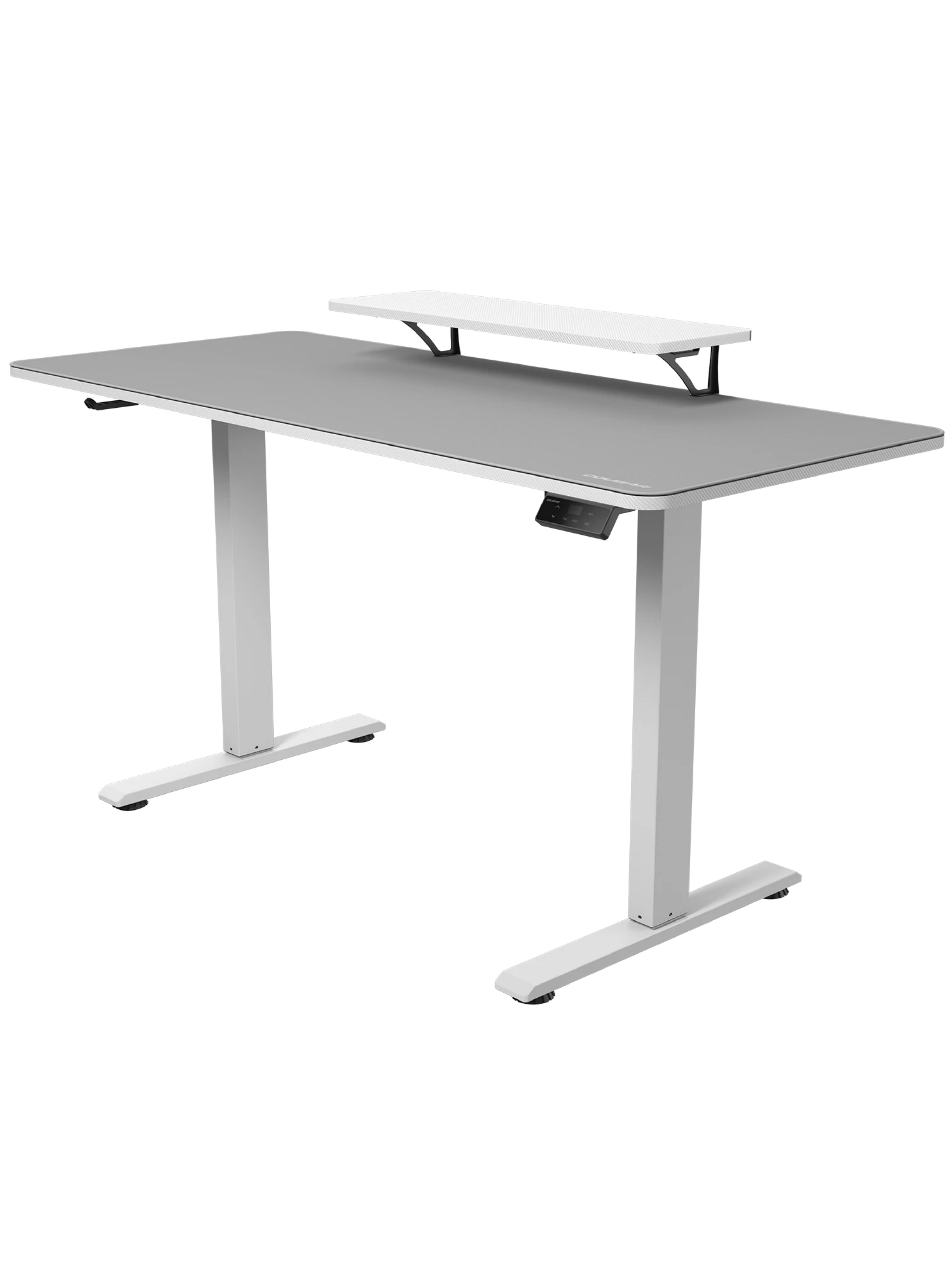 Cougar E-Start Electric White Gaming Desk 1400 x 600 x 15 mm