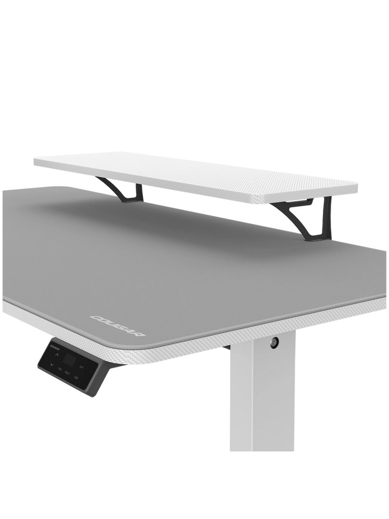 Cougar E-Start Electric White Gaming Desk 1400 x 600 x 15 mm-10