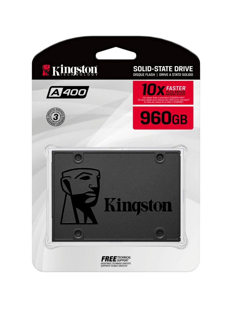 Kingston A400 SSD 960GB - 2.5" SATA-1