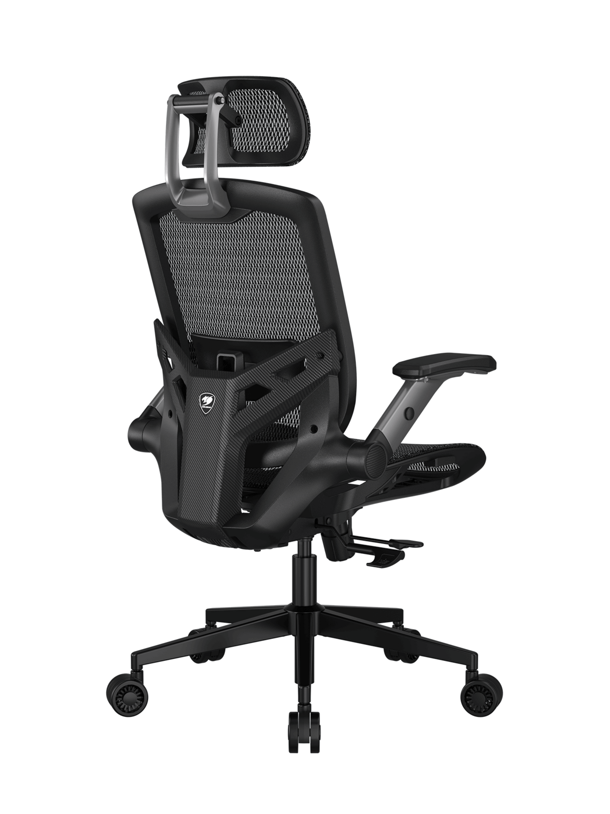 Cougar Speeder One Ergonomic Black Chair-2