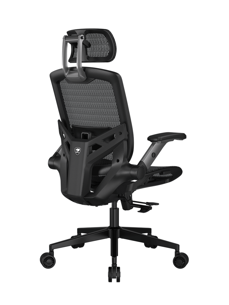 Cougar Speeder One Ergonomic Black Chair-2