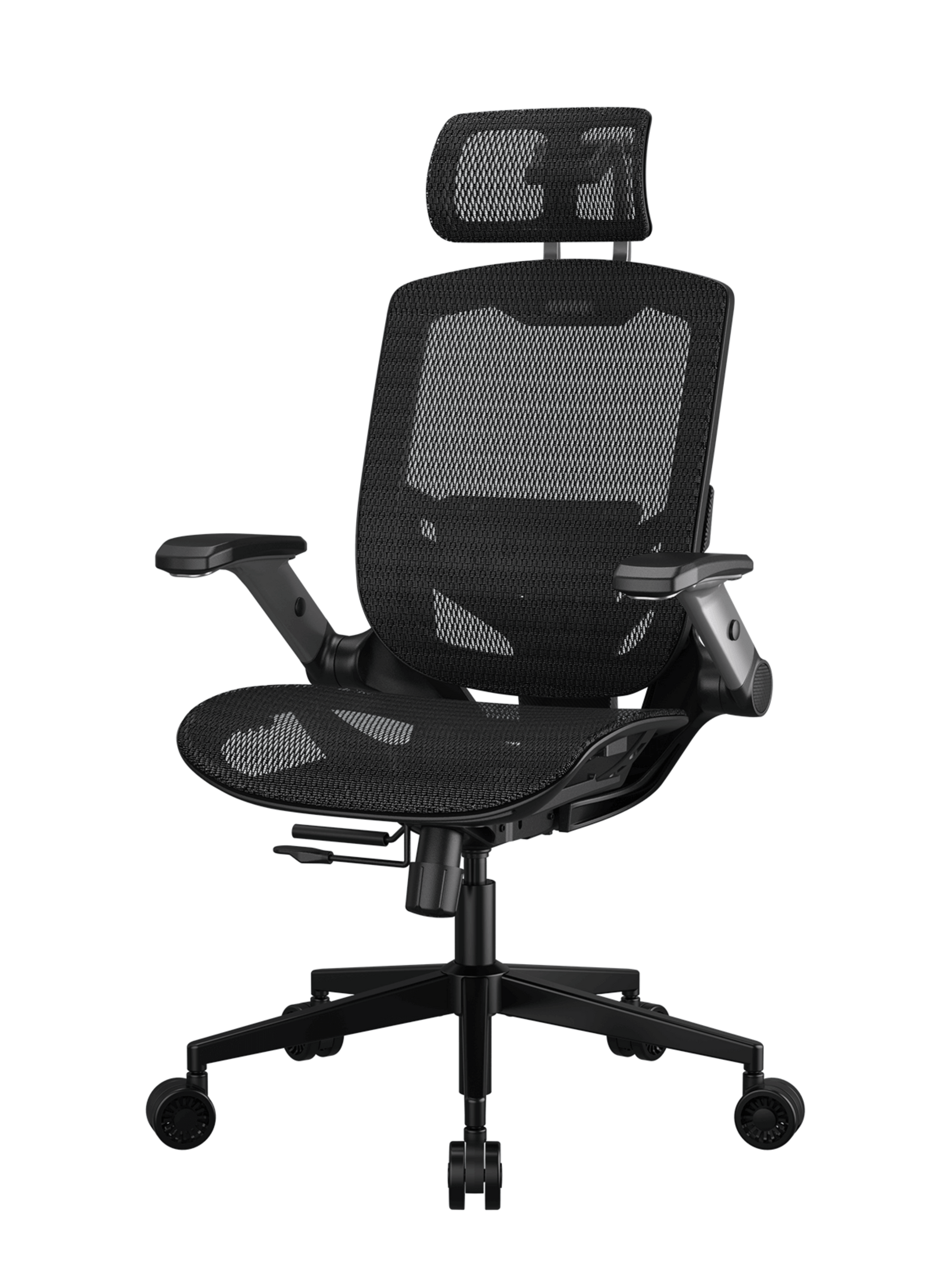 Cougar Speeder One Ergonomic Black Chair-1