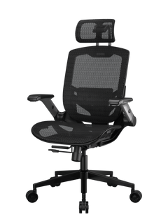 Cougar Speeder One Ergonomic Black Chair-1