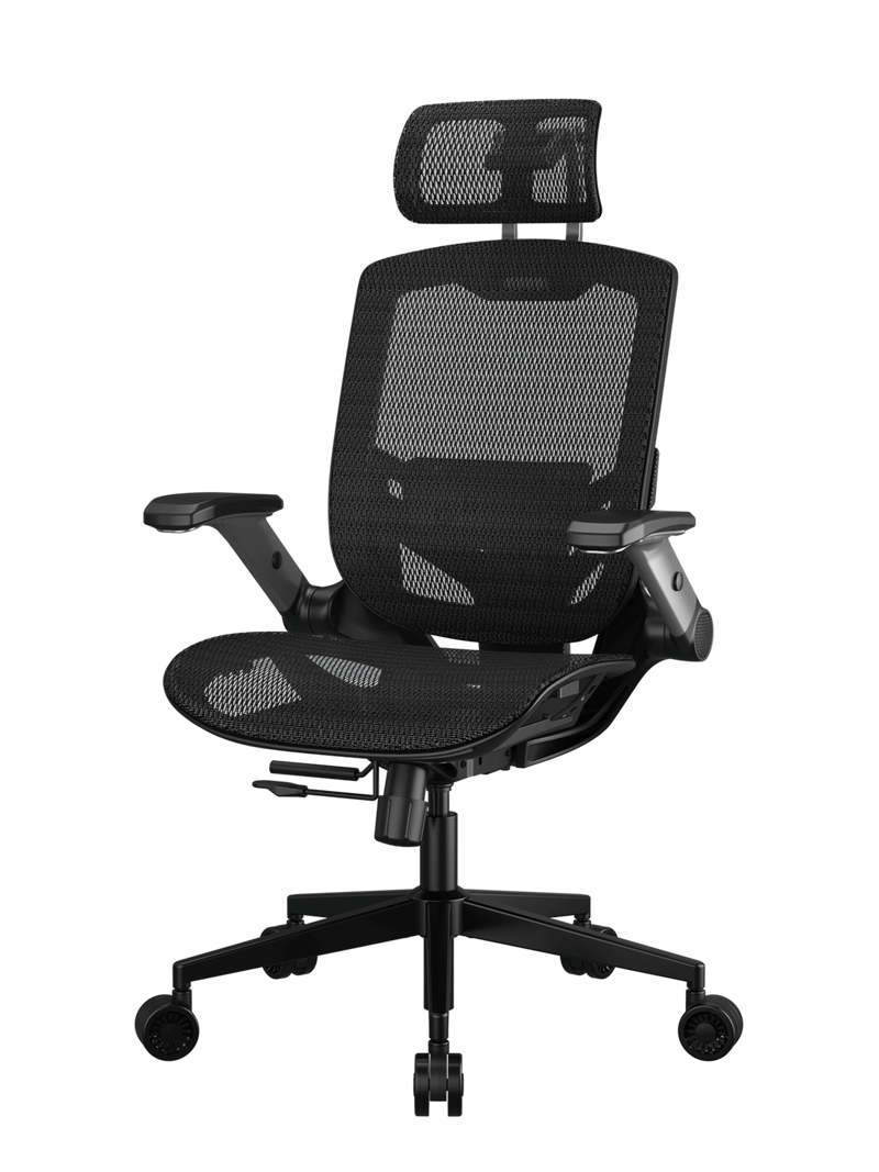 Cougar Speeder One Ergonomic Black Chair-1