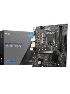 MSI PRO H610M-G ProSeries DDR5 M-ATX Motherboard - LGA1700-1