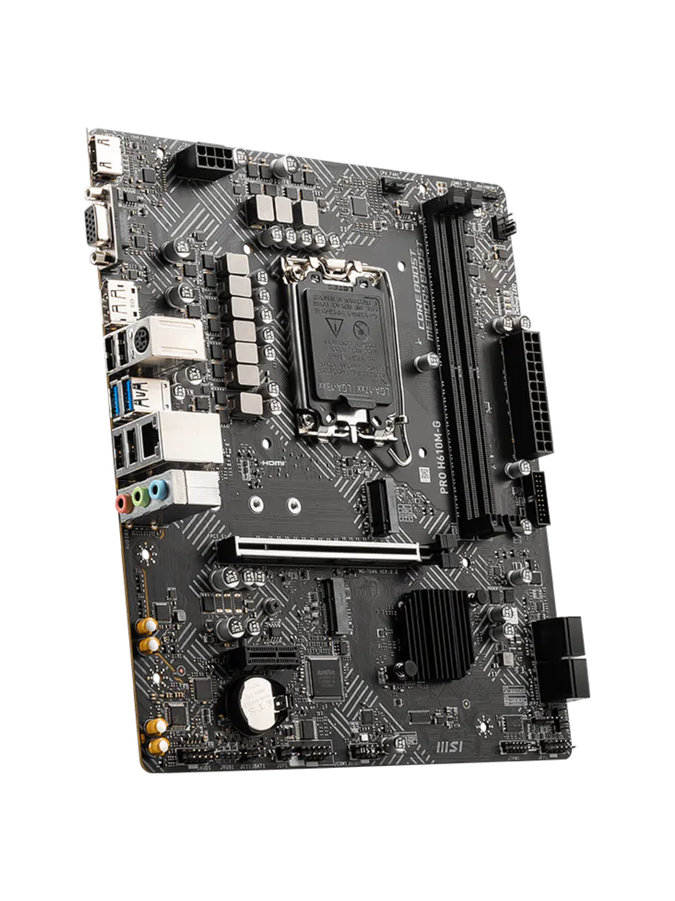 MSI PRO H610M-G ProSeries DDR5 M-ATX Motherboard - LGA1700
