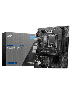 MSI PRO H610M-E ProSeries DDR5 M-ATX Motherboard - LGA1700-1