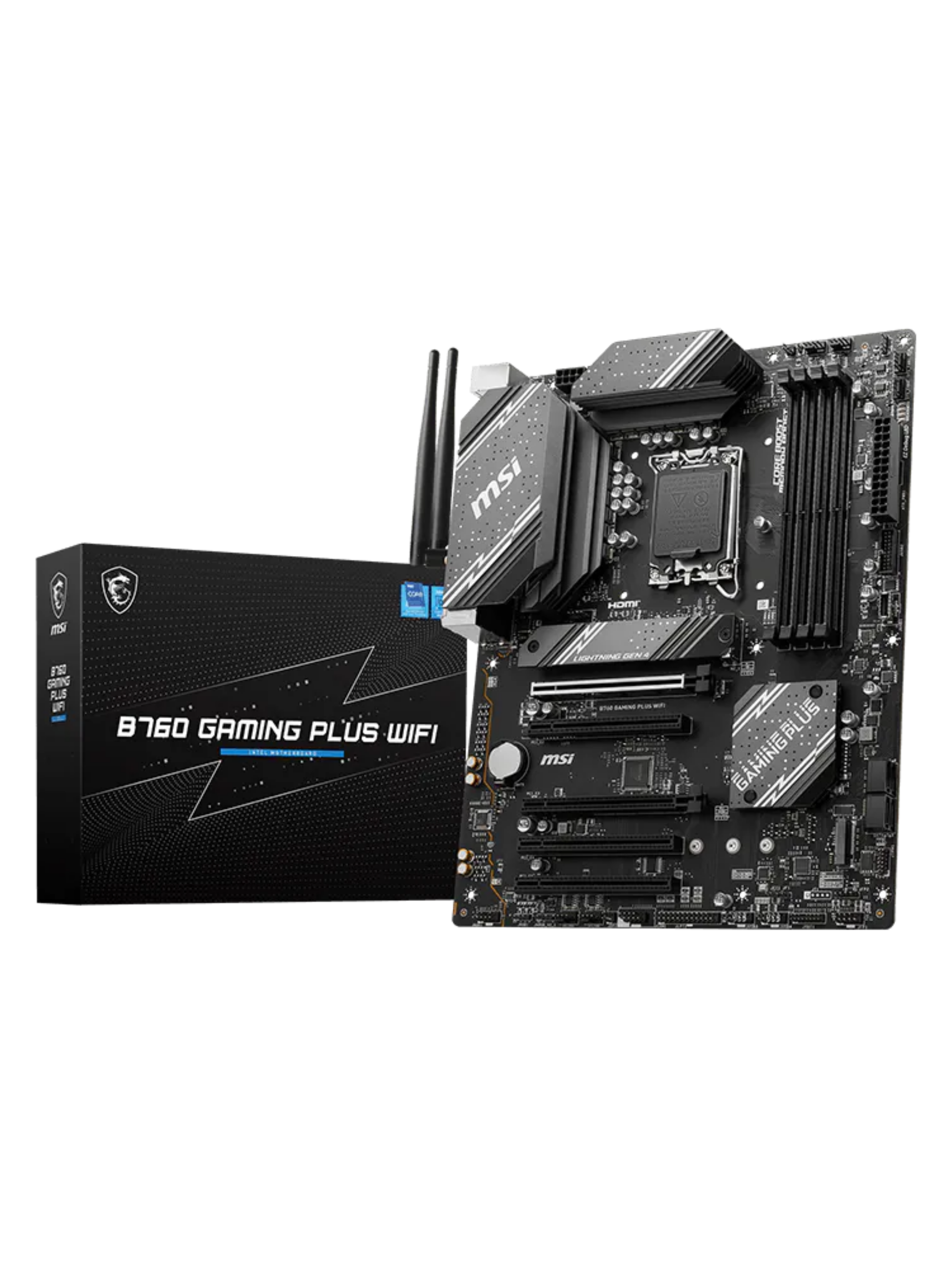 MSI B760 Gaming Plus Wifi ATX DDR5 Motherboard - LGA 1700-5
