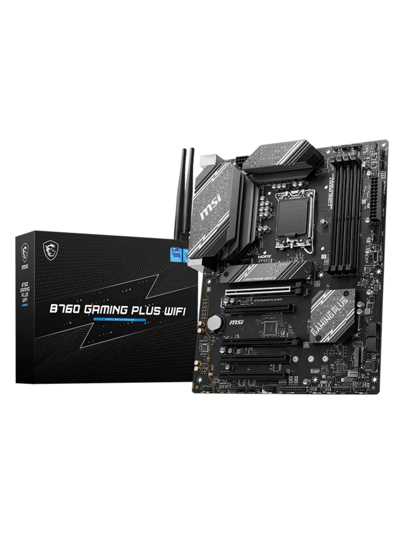 MSI B760 Gaming Plus Wifi ATX DDR5 Motherboard - LGA 1700-5