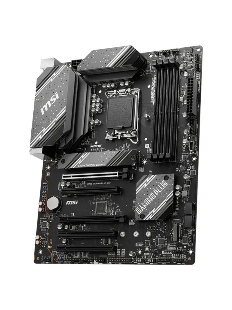 MSI B760 Gaming Plus Wifi ATX DDR5 Motherboard - LGA 1700-1