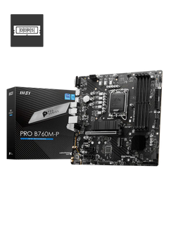 MSI PRO B760M-P M-ATX DDR5 Motherboard - LGA 1700-4