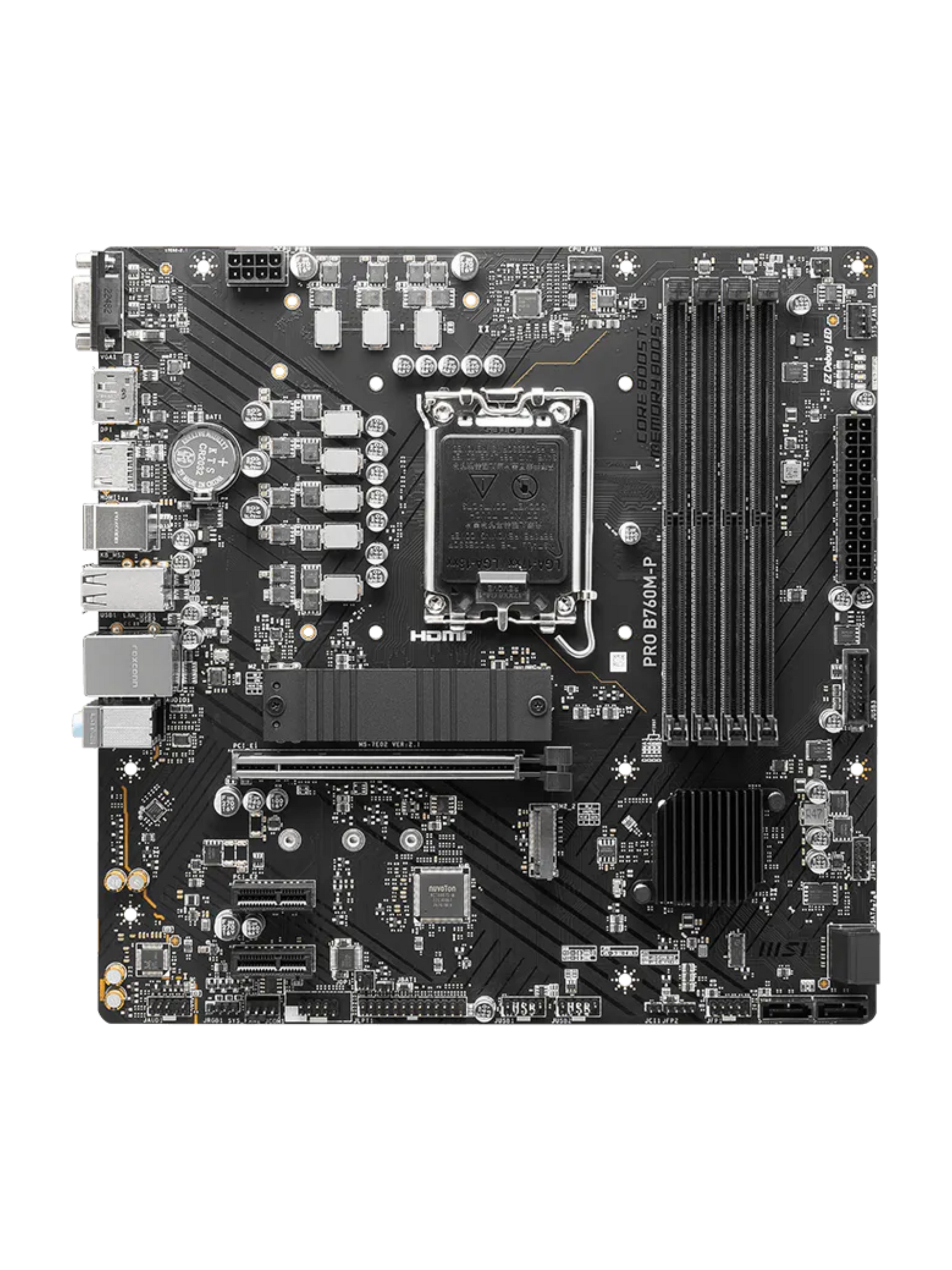 MSI PRO B760M-P M-ATX DDR5 Motherboard - LGA 1700-3