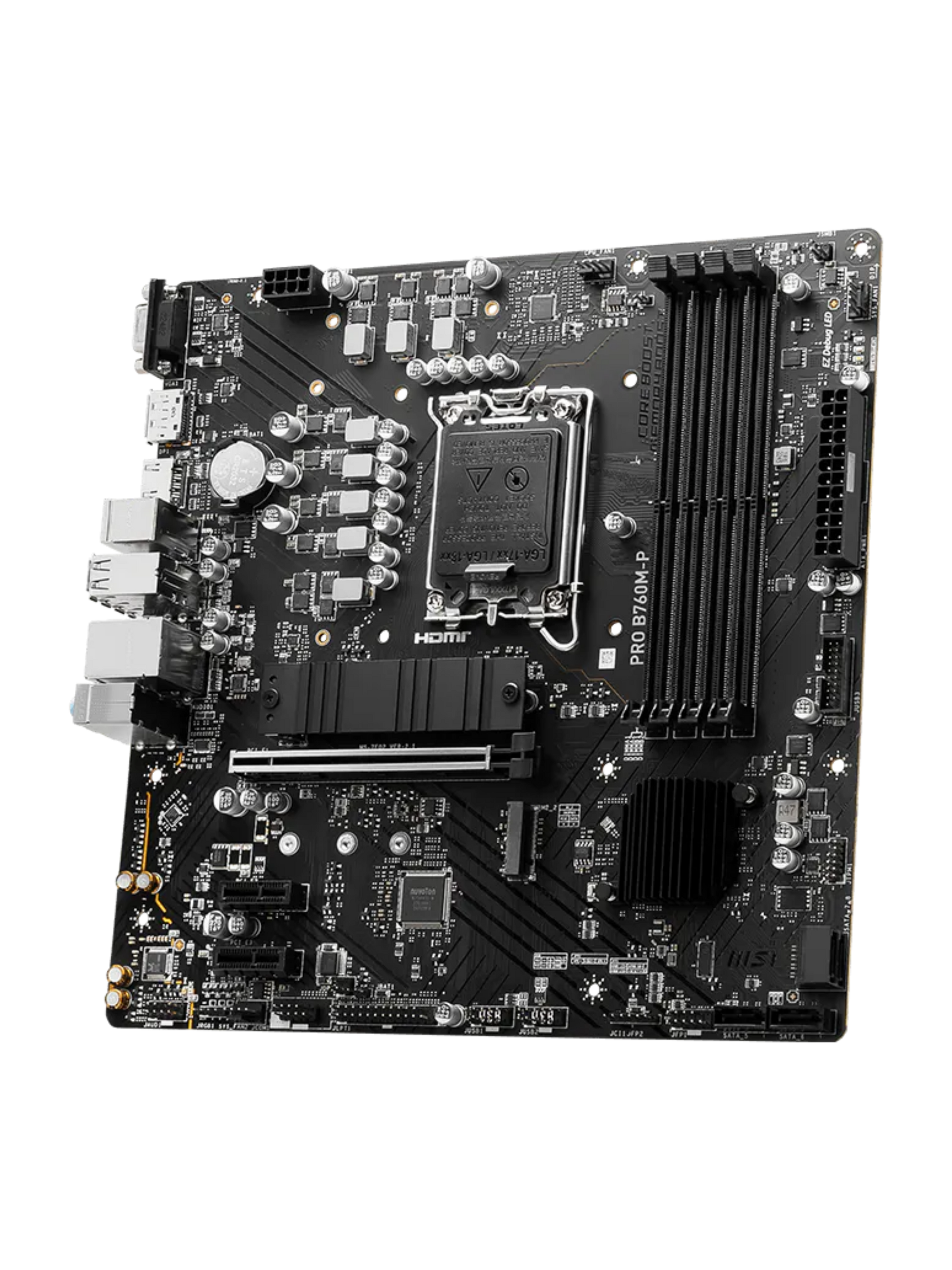 MSI PRO B760M-P M-ATX DDR5 Motherboard - LGA 1700-1