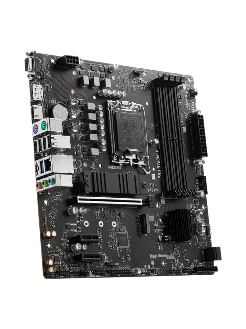 MSI PRO B760M-P M-ATX DDR5 Motherboard - LGA 1700-2