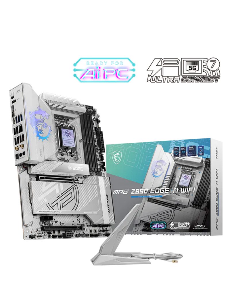 MSI MPG Z890 EDGE TI WIFI ATX DDR5 Motherboard - LGA 1851-4