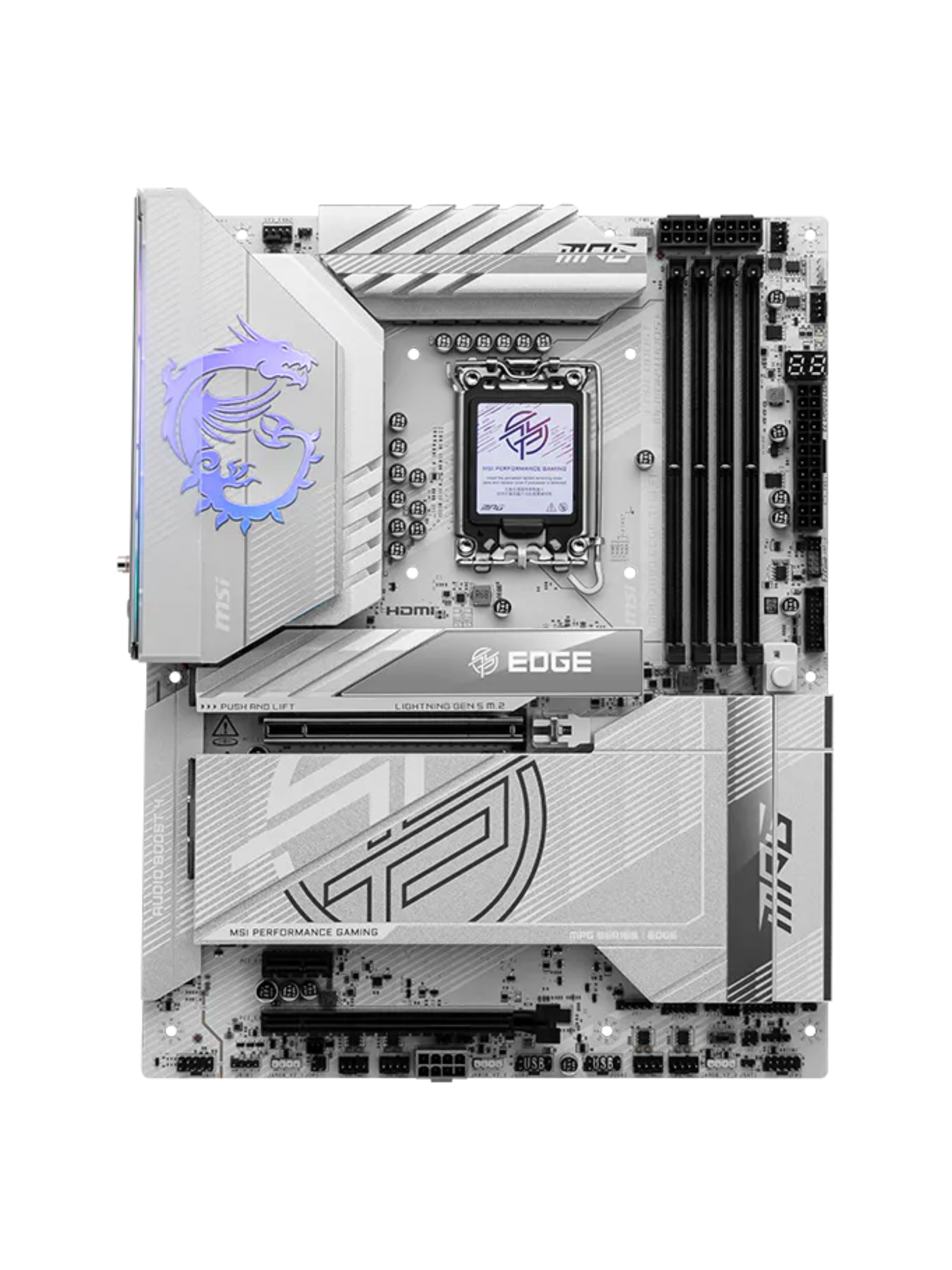 MSI MPG Z890 EDGE TI WIFI ATX DDR5 Motherboard - LGA 1851-2
