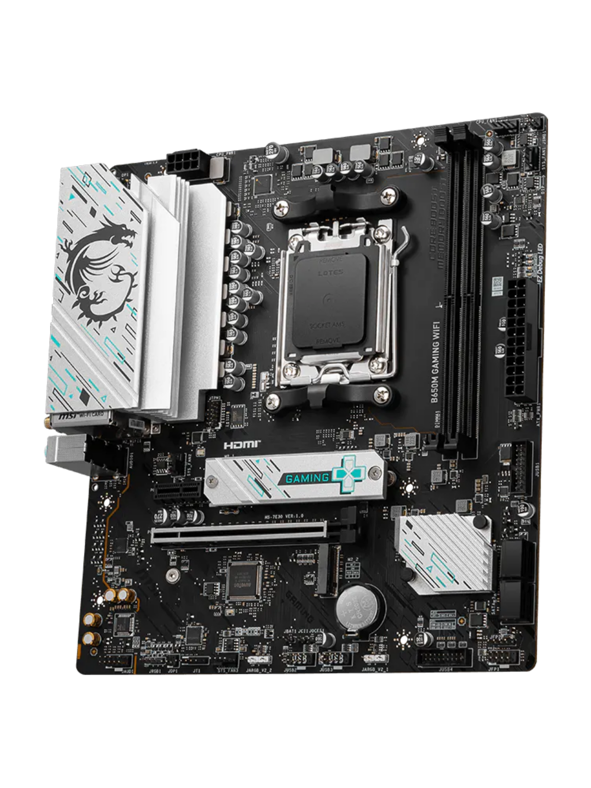 MSI B650M Gaming WIFI M-ATX DDR5 Motherboard - AM5-1