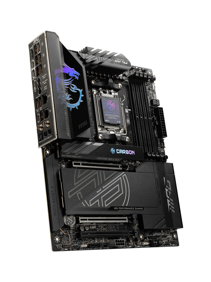 MSI MPG X870E Carboon WIFI ATX DDR5 Motherboard - AM5-2