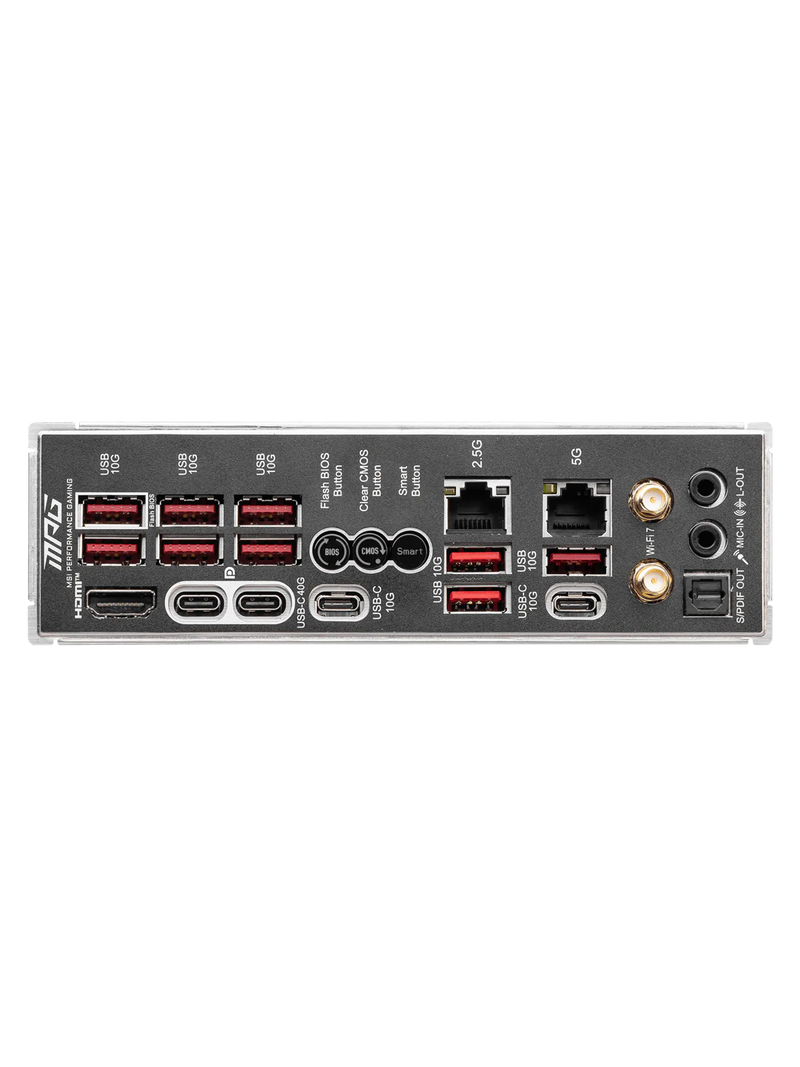 MSI MPG X870E Carboon WIFI ATX DDR5 Motherboard - AM5-5