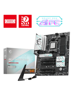MSI B840 Gaming Plus WIFI ATX DDR5 Motherboard - AM5-4