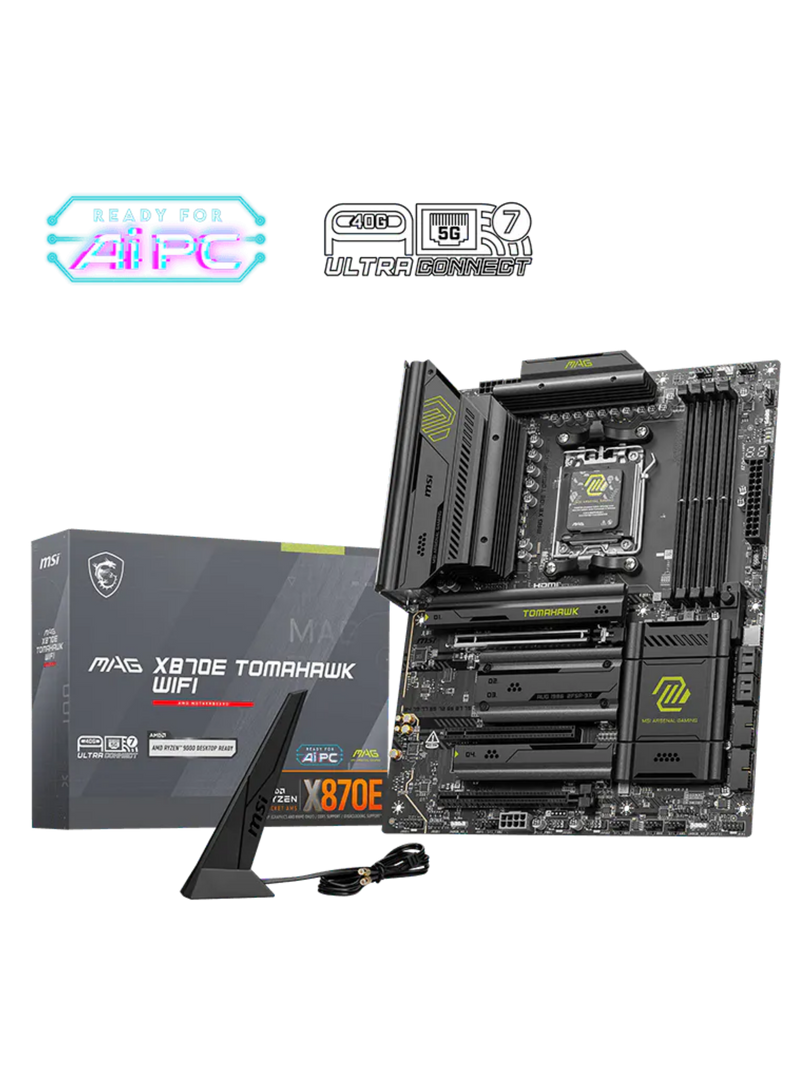 MSI MAG X870E TOMAHAWK WIFI ATX DDR5 Motherboard - AM5-4