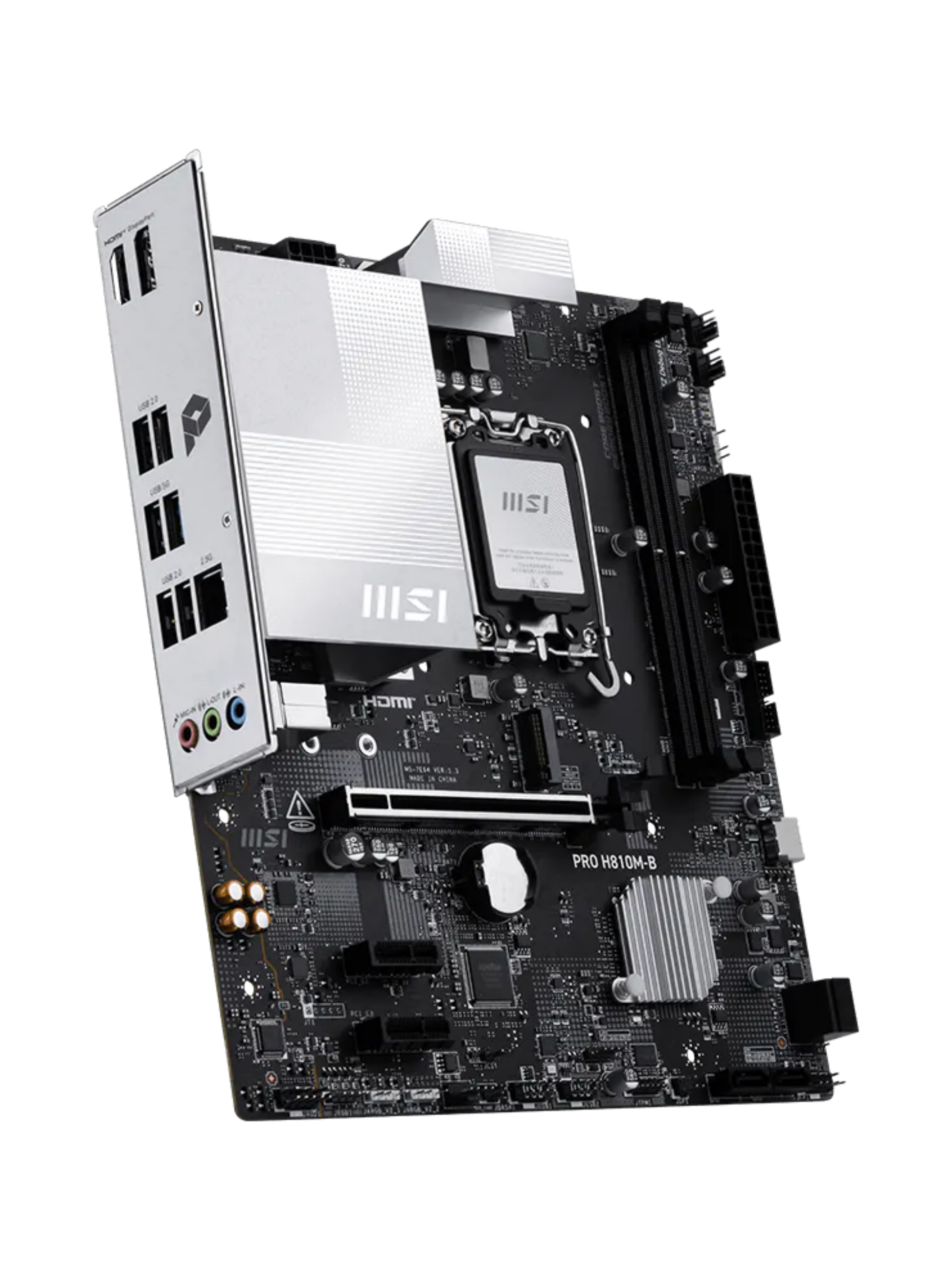 MSI PRO H810M-B M-ATX DDR5 Motherboard - LGA 1851-3