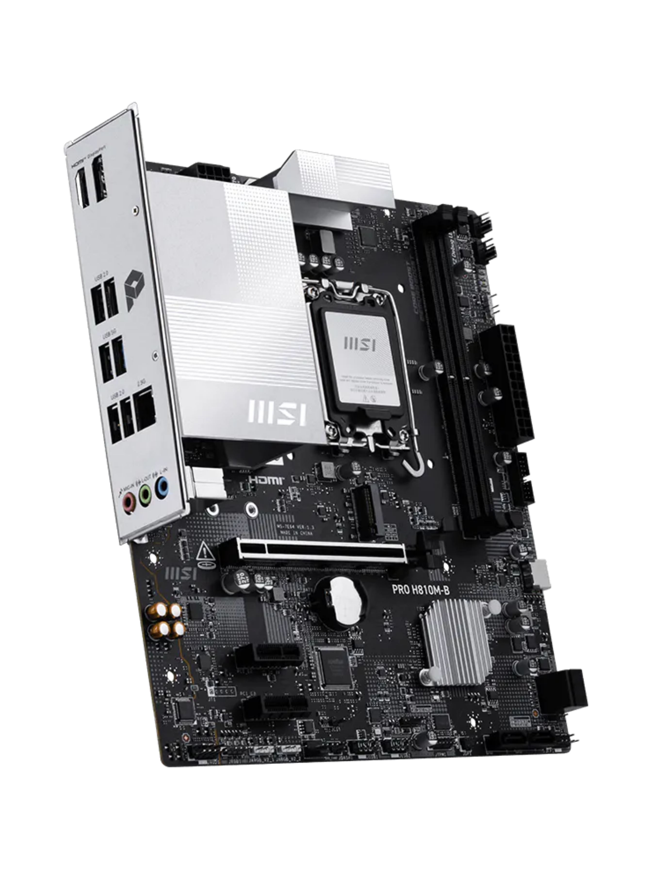 MSI PRO H810M-B M-ATX DDR5 Motherboard - LGA 1851-3