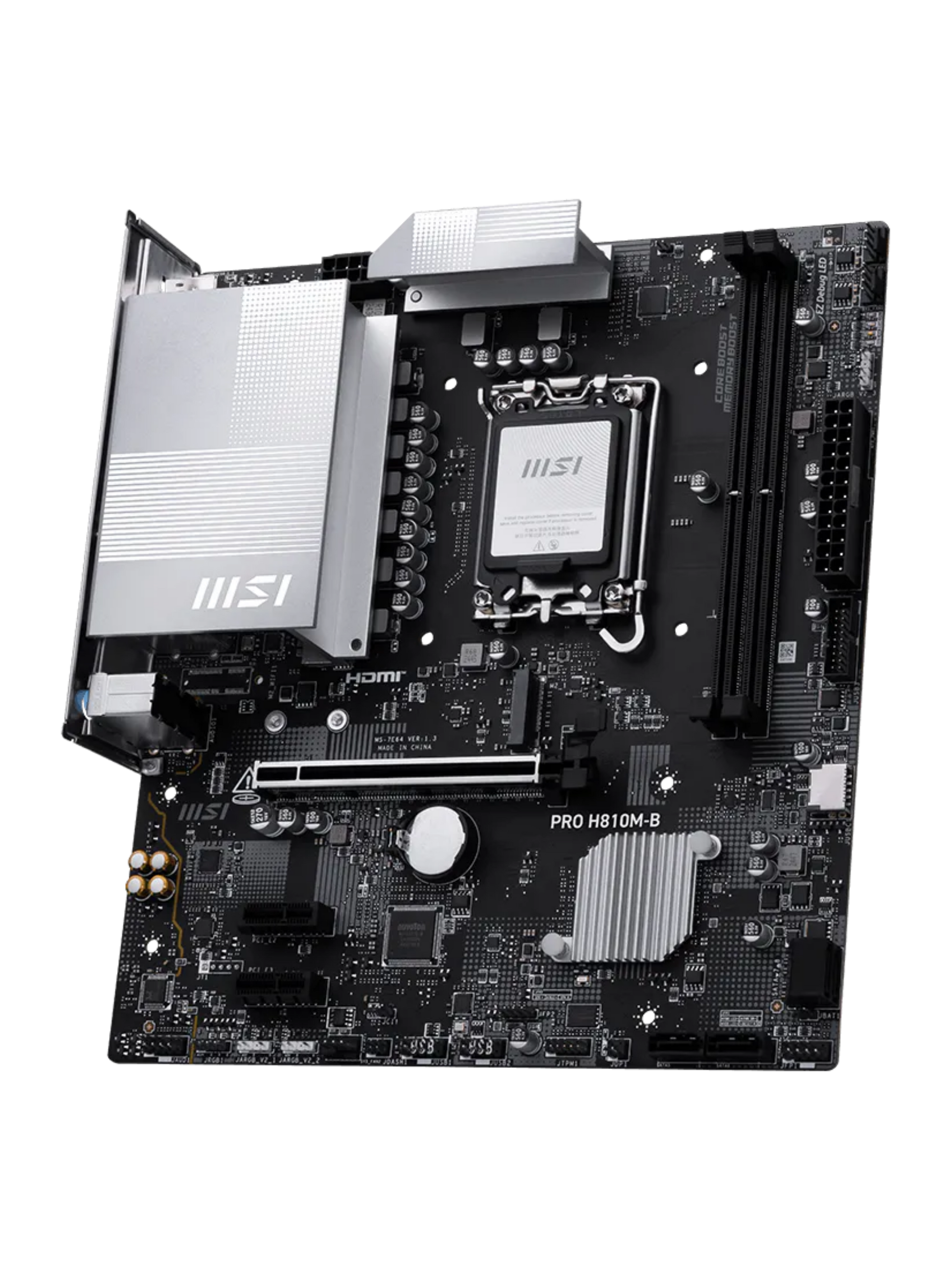 MSI PRO H810M-B M-ATX DDR5 Motherboard - LGA 1851-1