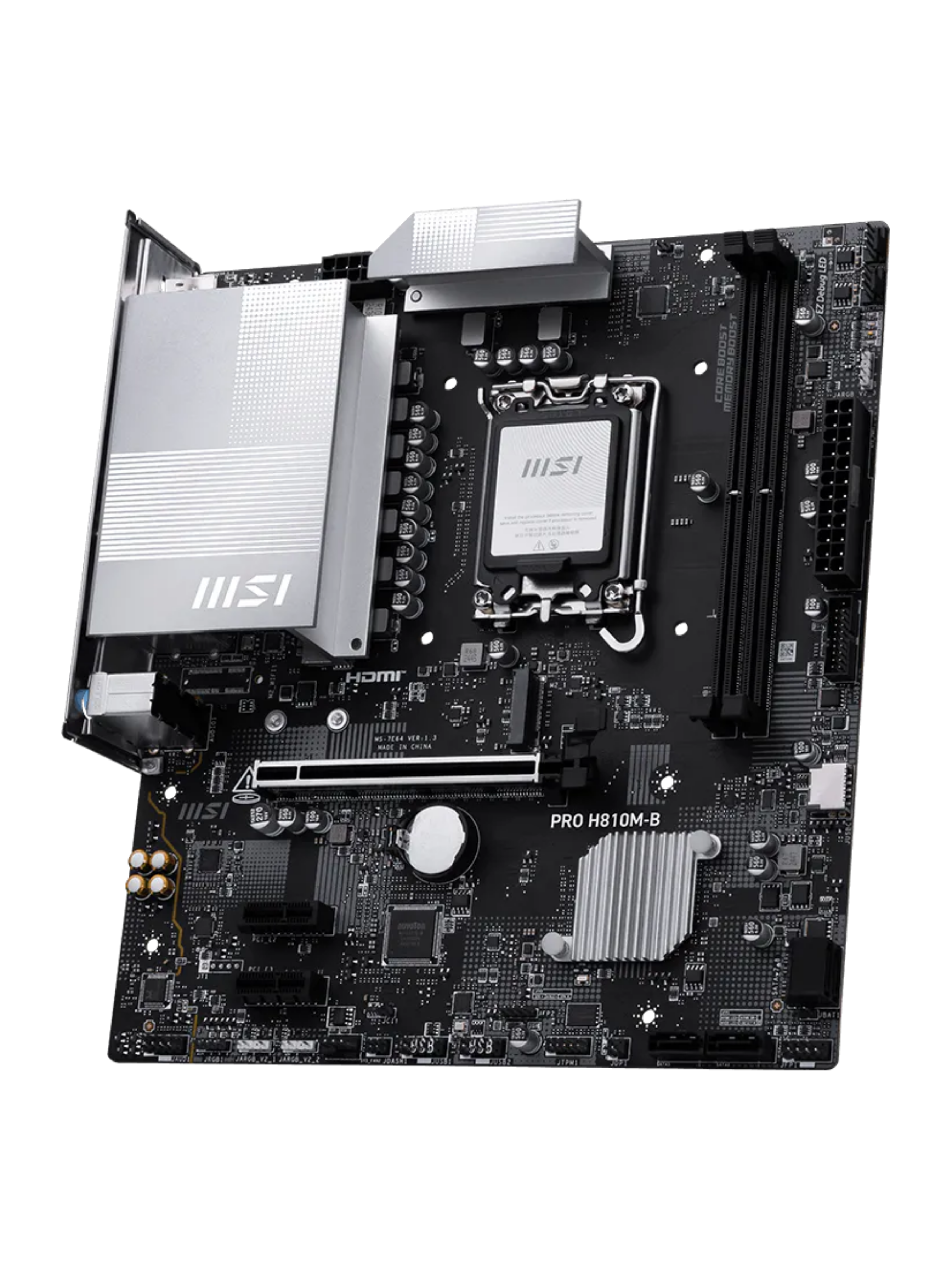 MSI PRO H810M-B M-ATX DDR5 Motherboard - LGA 1851