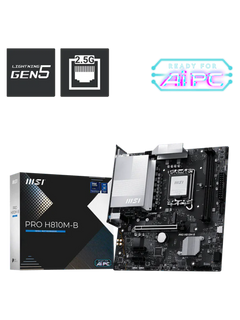 MSI PRO H810M-B M-ATX DDR5 Motherboard - LGA 1851-5