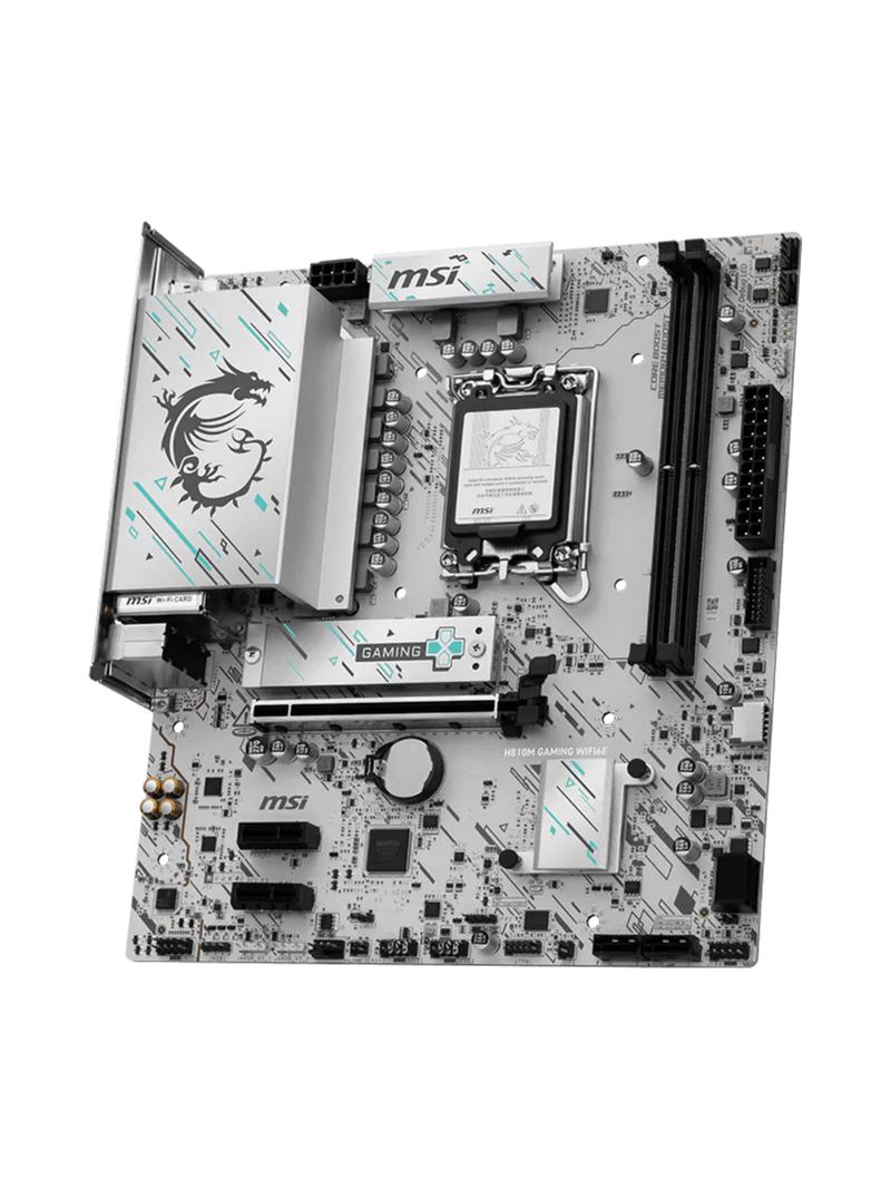 MSI H810M Gaming WIFI6E M-ATX DDR5 Motherboard - LGA 1851-1
