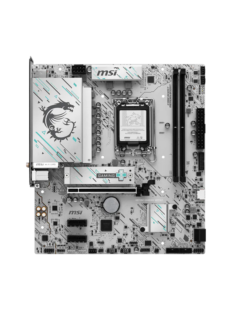 MSI H810M Gaming WIFI6E M-ATX DDR5 Motherboard - LGA 1851-2