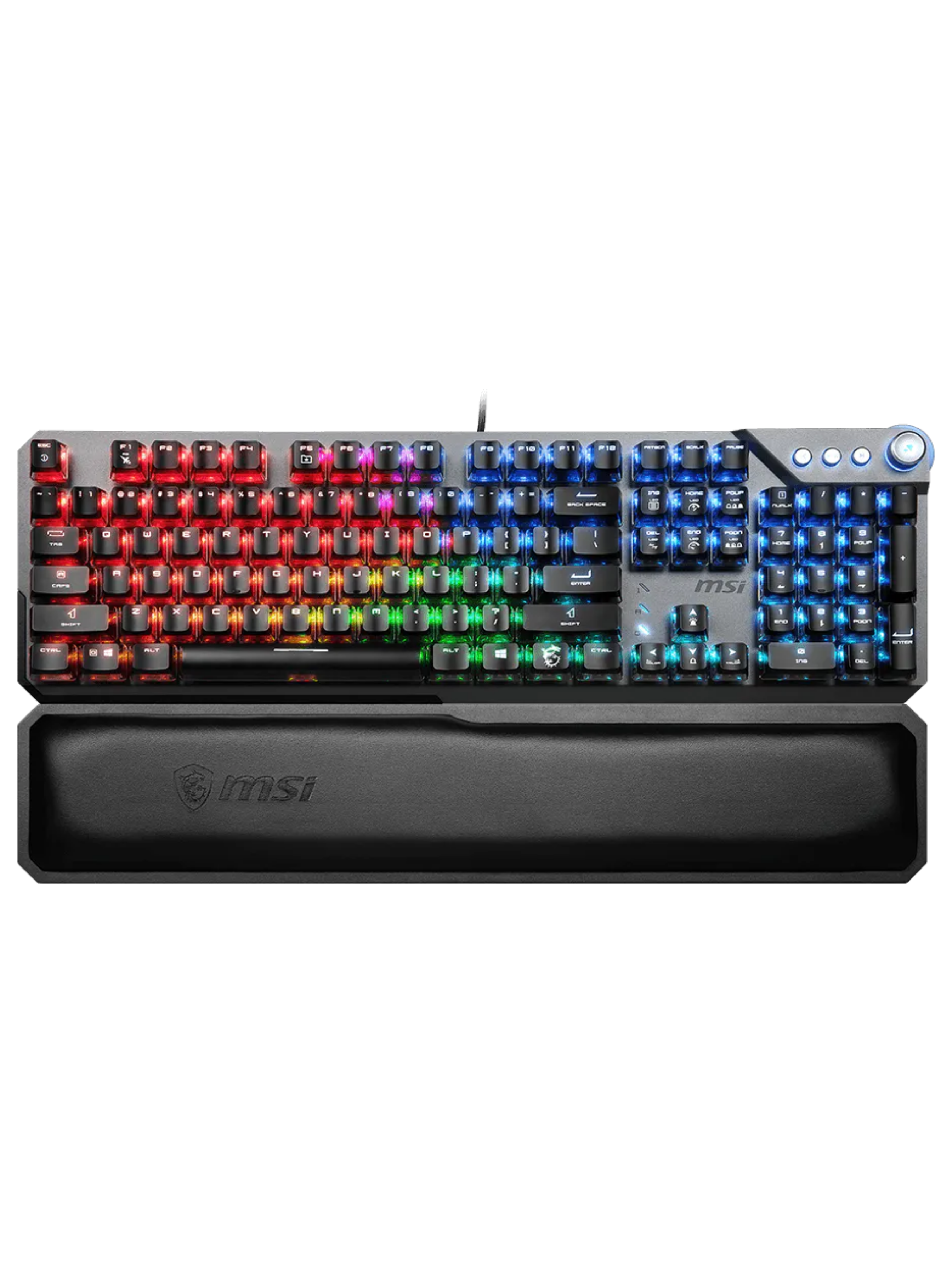 MSI Vigor GK71 Sonic Red Premium Mechanical Gaming Keyboard - English/Arabic