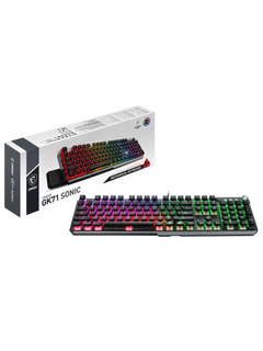 MSI Vigor GK71 Sonic Red Premium Mechanical Gaming Keyboard - English/Arabic-5