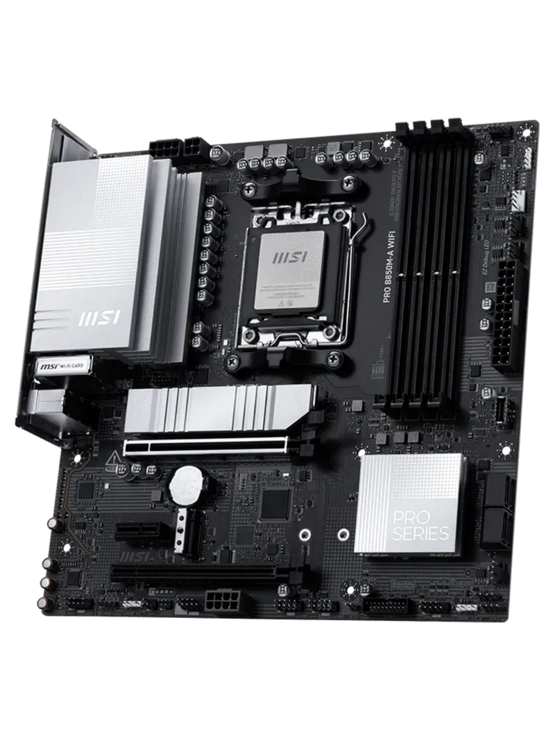 MSI PRO B850M-A WIFI M-ATX DDR5 Motherboard - AM5-1