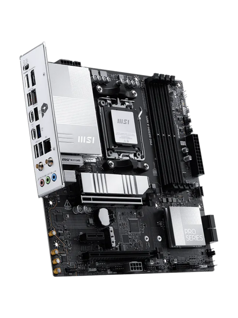 MSI PRO B850M-A WIFI M-ATX DDR5 Motherboard - AM5-2