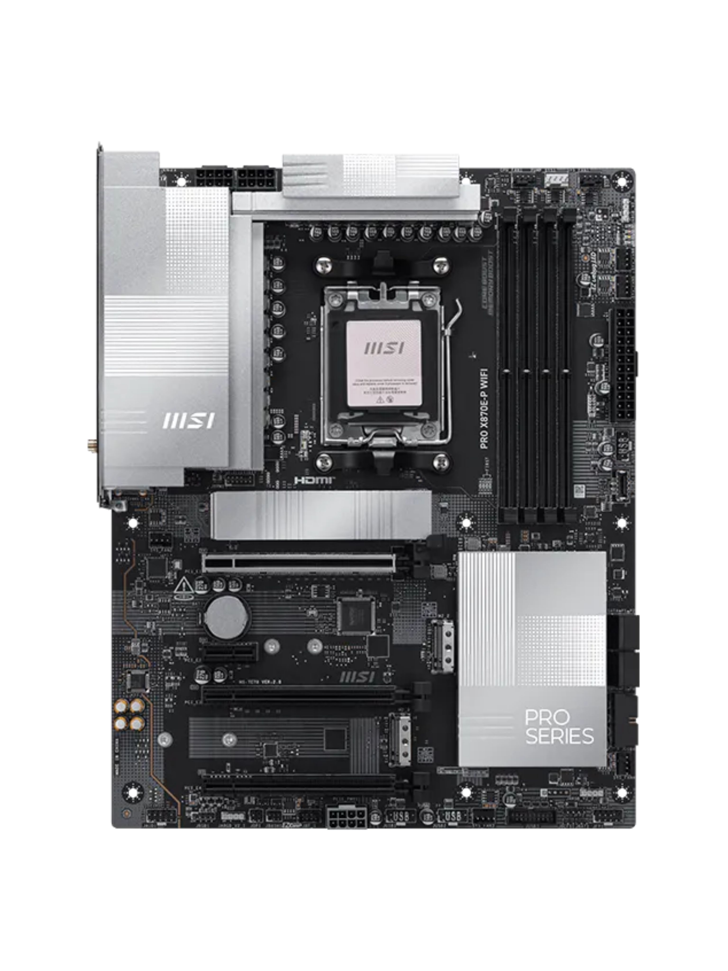 MSI PRO X870E-P WIFI ATX DDR5 Motherboard - AM5-2