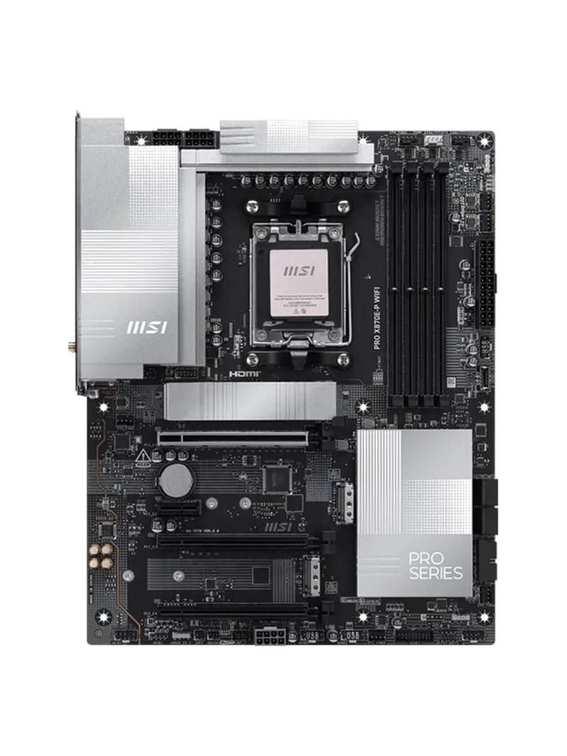 MSI PRO X870E-P WIFI ATX DDR5 Motherboard - AM5-2