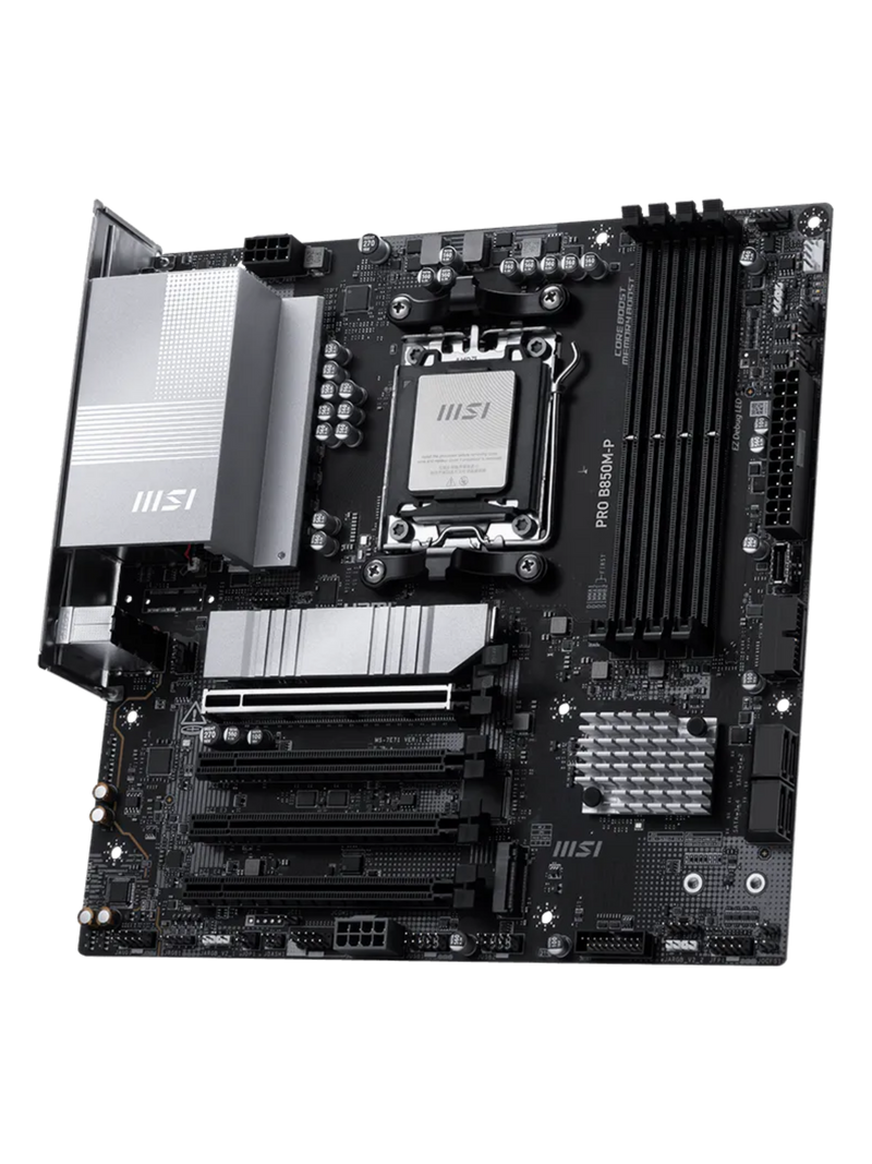 MSI PRO B850M-P M-ATX DDR5 Motherboard - AM5-1
