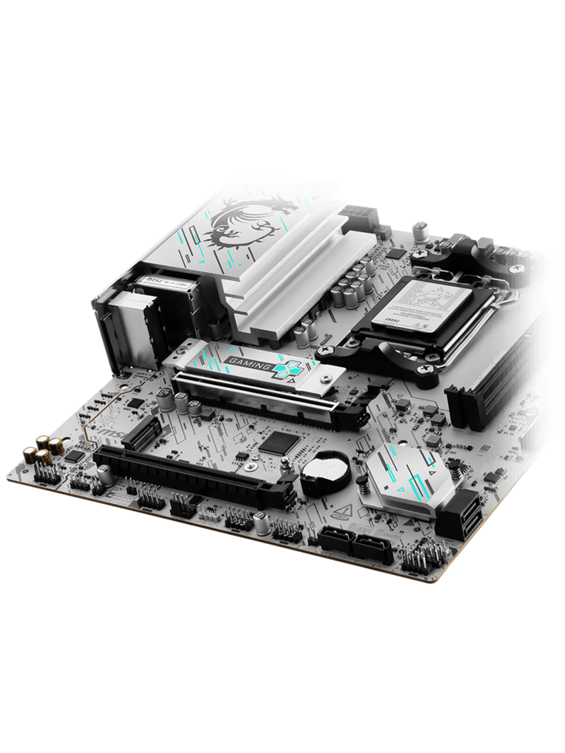 MSI B840M Gaming Plus WIFI6E M-ATX DDR5 Motherboard - AM5-3