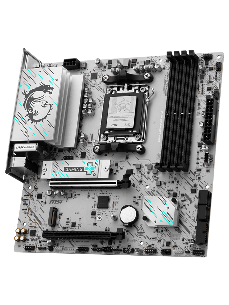MSI B840M Gaming Plus WIFI6E M-ATX DDR5 Motherboard - AM5-1