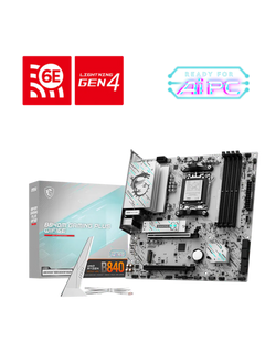 MSI B840M Gaming Plus WIFI6E M-ATX DDR5 Motherboard - AM5-5