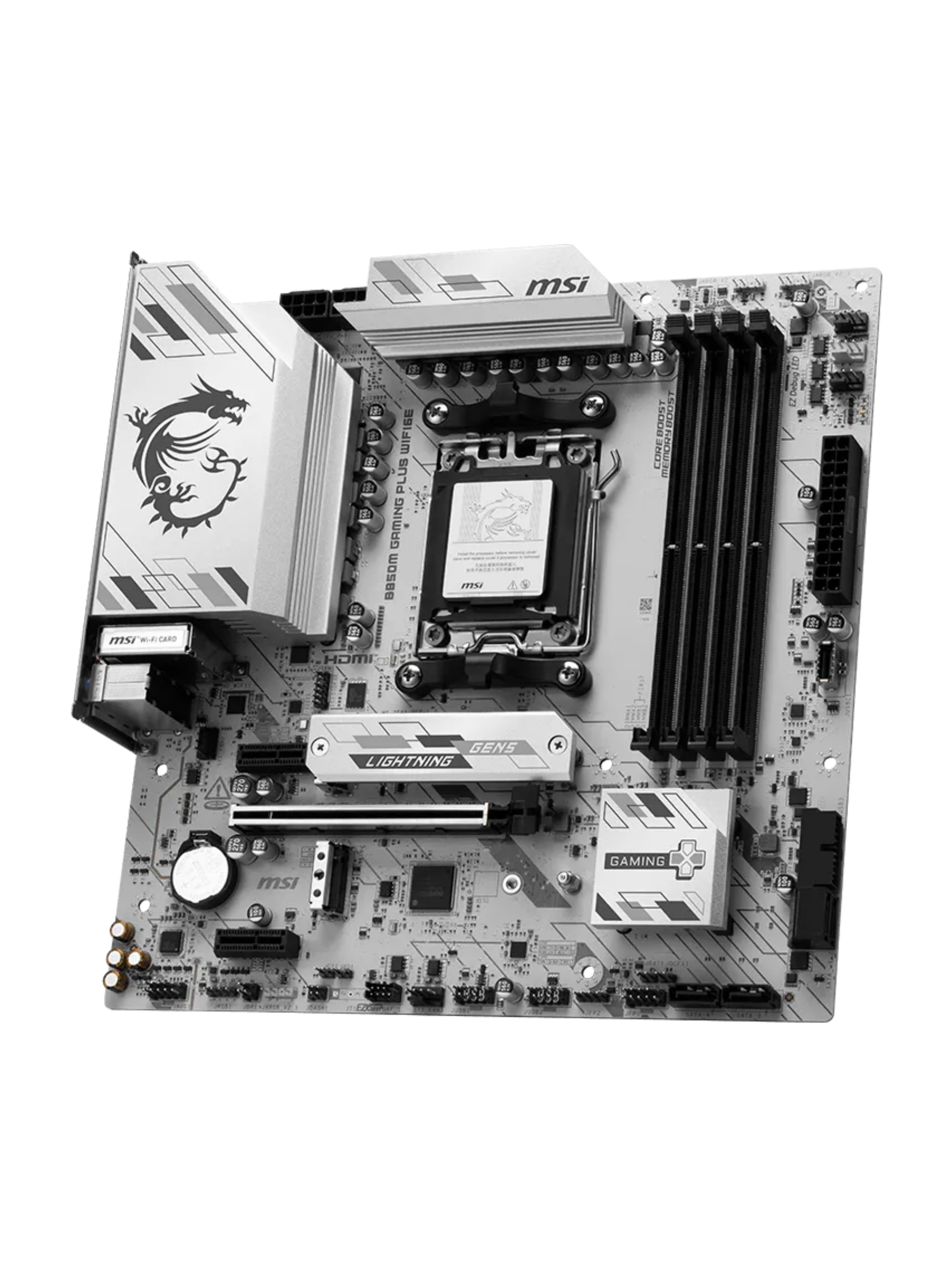 MSI B850M Gaming Plus WIFI6E m-ATX DDR5 Motherboard - AM5