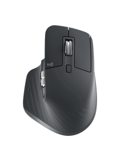 Logitech MX Master 3s  Wireless & Bluetooth Mouse - 7 Buttons - 8000DPI - Graphite-1